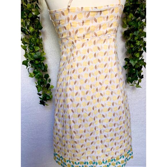 Vintage GAP Y2k Cotton Spaghetti Strap Mini dress Size 4 - Picture 8 of 10